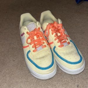 Yellow Women’s Air Force Ones